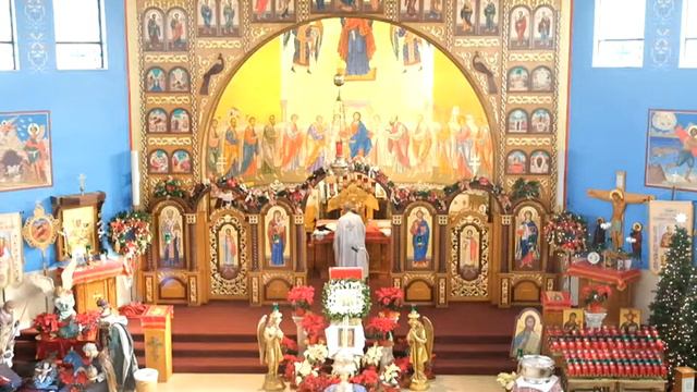 2022.01.23 Служба Божа / Divine Liturgy смотреть онлайн