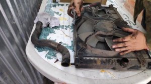 ЗАМЕНА РАДИАТОРА ОХЛАЖДЕНИЯ НА LANOS 1.5 DAEWOO Ланос 1.6 ЗАЗ ШАНС СЕНС С КОНДИЦИОНЕРОМ СВОМИ РУКАМ