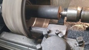 Расточка тормозного барабана.