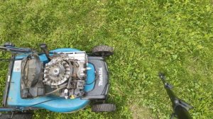 Самоходная газонокосилка Makita PLM4622 не заводится. Ремонт стартера.