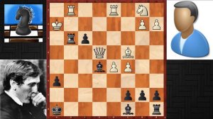 ТОП-5 КРАСИВЫХ БЛИЦ ПАРТИЙ БОББИ ФИШЕРА ЧЕРНЫМ ЦВЕТОМ. [ШАХМАТНЫЙ ТОП]