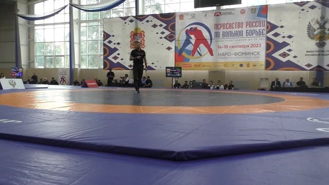 Давид Кабисов (РСО-Алания) - Саид Гаирбеков (Дагестан) смотреть онлайн