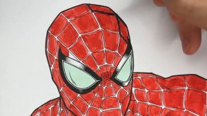 Sonic VS Spider-man Coloring Pages - How to Draw Sonic - How to Draw Spider-man - Sonic 3