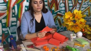 Осенний топиарий / мастер-класс