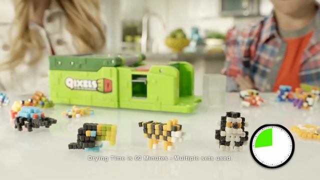 игрушка 3д принтер Qixels смотреть онлайн