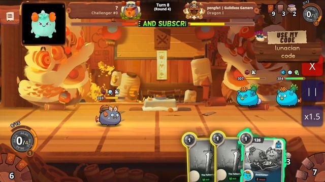 TRIPLE ANEMONE AQUA | ORIGINS LEADERBOARDS | AXIE INFINITY смотреть онлайн