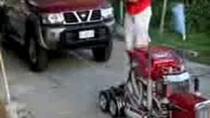 Тягачь мини мощьный