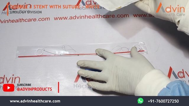 Double J stent with Suture White смотреть онлайн