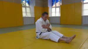 Самостраховка при падении назад