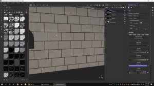 Creating A Modern Type Brick texture Using Substance Painter