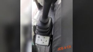 Как управлять экскаватором JCB 4 CX