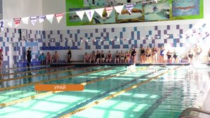 В Урае прошли соревнования по плаванию среди ветеранов