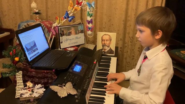 Vasya. Обучающее видео с метрономом: К.Сен-Санс "Ария Далилы" смотреть онлайн