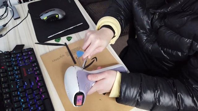 Fixing Philips Lumea Precision Plus SC2006/11 IPL Home Hair Removal System part 1 (dissembling) смотреть онлайн