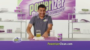 Powerizer Concentrated Complete 2-In-1 Detergent Dishwasher Laundry & Stain Remover