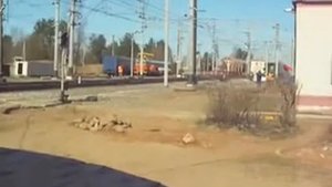 Поезд Сапсан на  скорости 270 км/ч