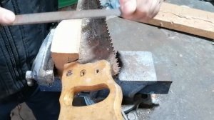 Быстрая и простая заточка ножовки