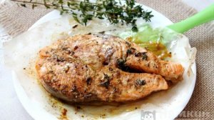 Лосось в духовке