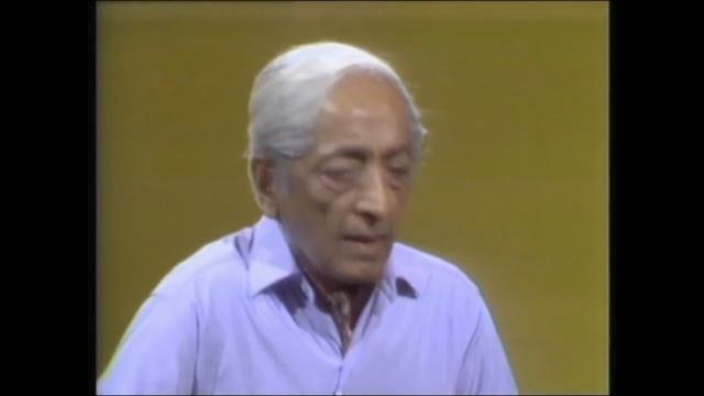 Начни медитацию с признания в незнании | Джидду Кришнамурти смотреть онлайн