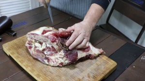 Окорок. Как приготовить Окорок Свиной? Окорок Варёно Копчёный в домашних условиях с Сувидом