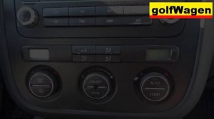 VW Golf 5 / VW Jetta / VW Passat B6 - how to testing climatronic - climatronic test