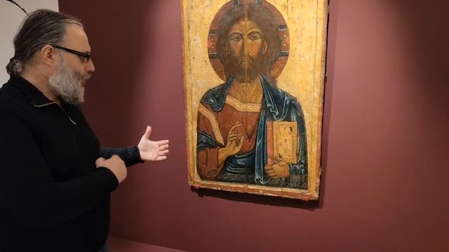 Самая древняя икона из собрания Музея имени Андрея Рублева