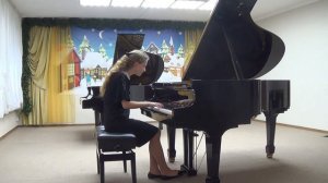 С.Борткевич Этюд из "4 пьесы для фортепиано" ор.65
