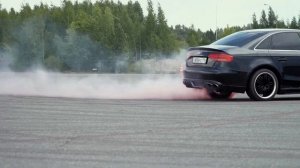 Дрифт на Ауди А4 с Stronic-ком