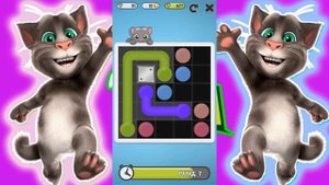Мой Говорящий Том #114   Кибер Том  Детский игровой мультик для детей! My Talking Tom