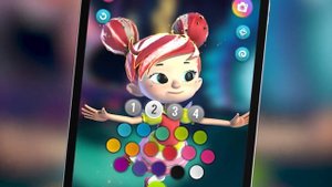 Fairyteens. Magic 3D Coloring app for Android and iOS