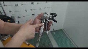 Аппарат "SPT650L Окрасочный" для распыления вязких красок безвоздушным краскопультом "Hyvst"