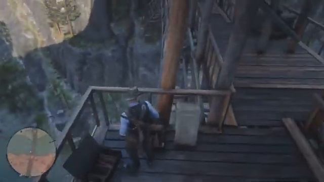 Red Dead Redemption 2 - Артур Морган и Джон Марстон взрывают железнодорожный мост смотреть онлайн