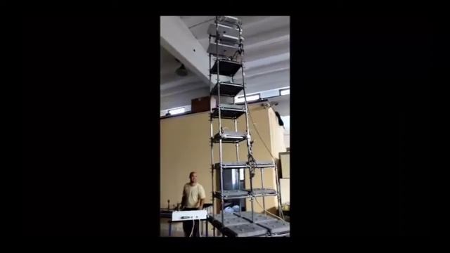 Tests performed on the mechanical vibration platform
