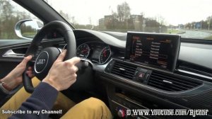 (HD) Audi RS6 Avant C7 0-100 km/h Acceleration!