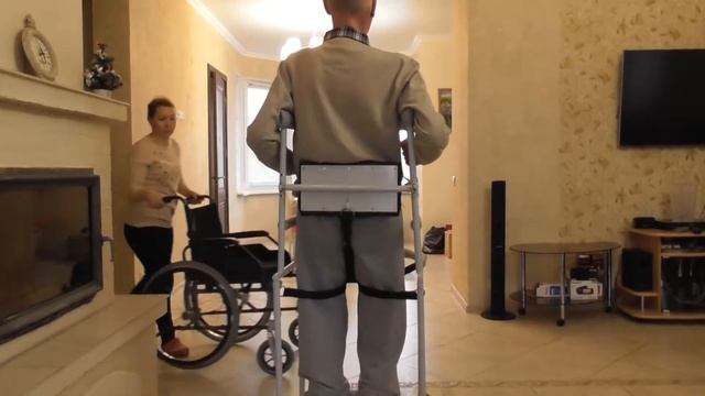 Реабилитация после клещевого энцефалита. Изготовление и использование ходунов для взрослых. смотреть онлайн