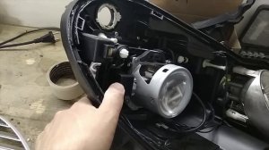 Как улучшить свет фар на Mercedes Benz E klasse W211 установка Bixenon Hella 3R
