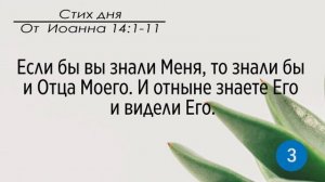 Тефиллин. От Иоанна 14:1-11. Повторение стихов 5 раз