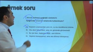 Somutlaştırma | Sözcükte Anlam Konu Anlatımı | 8. Sınıf Türkçe