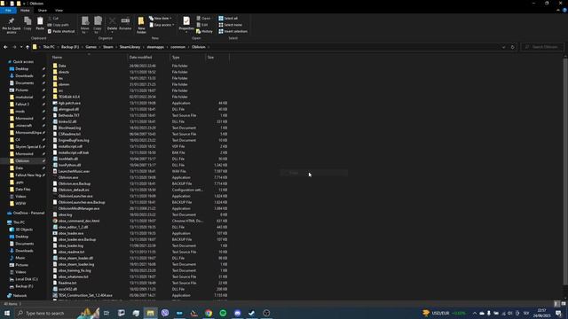 Oblivion Modding Tutorial: Using OBSE with MO2
