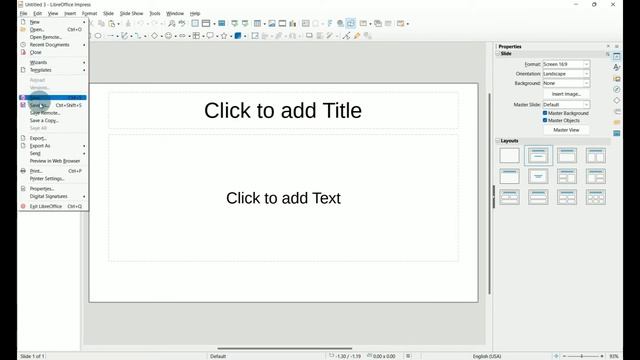 How to set the default save location in LibreOffice Calc, Writer and Impress смотреть онлайн
