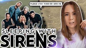 My first reaction to SLEEPING WITH SIRENS - Be Happy feat Royal & the Serpent \ English subtitles