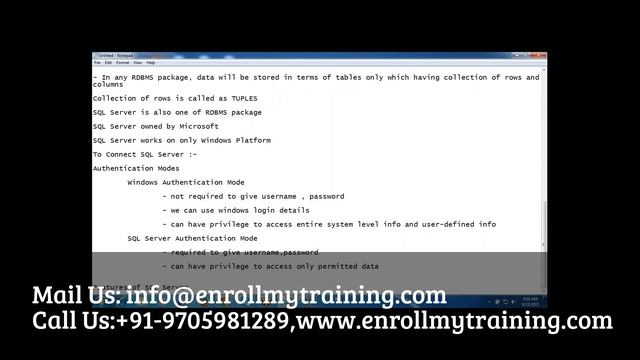 sql server dba online training |sql server dba training | sql server dba demo