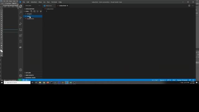 Learn PSD to HTML conversion in Tamil | HTML basics for beginners