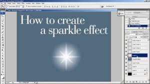 Create a Sparkle Effect in Photoshop