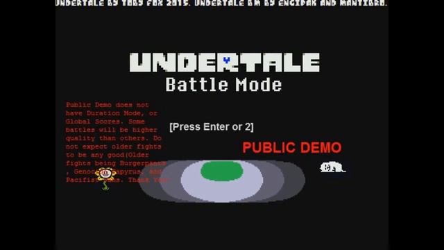новое видео !!! :)))) [Обзор фан игрыUndertale: Battle Mode PUBLIC DEMO] смотреть онлайн