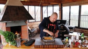Свиная корейка с хрустящей кожей, БОЛЬШИМ ХРУСТЯЩИМ КУСКОМ