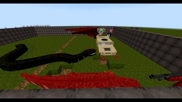 NPC БОИ В MINECRAFT #2 - Мистические мобы против военных! смотреть онлайн