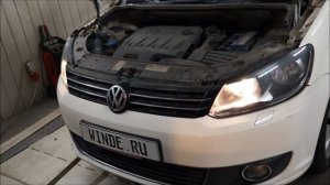 Чип тюнинг VW Touran (110л.с./270Нм) от WINDE.RU