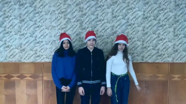 Новогоднее видео 7-А класса смотреть онлайн