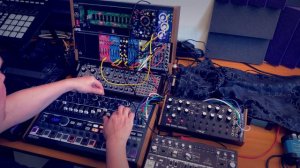 Analog Modular Melodic Techno - Eurorack Moog DFAM Arturia Minibrute Behringer Dreadbox TipTop VPME